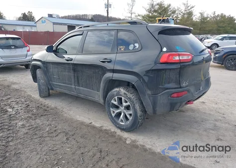 2014 Jeep Cherokee Trailhawk z USA, uszkodzony, nr VIN 1C4PJMBS2EW183911